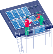 Instalasi Panel Surya